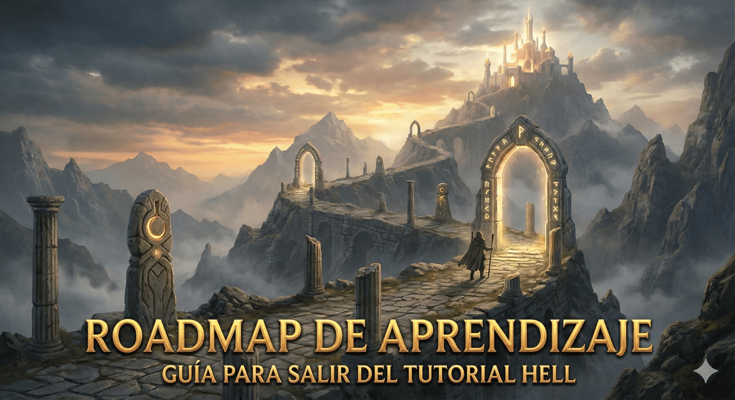 Roadmap de Aprendizaje: Cómo salir del ‘Tutorial Hell’ y estudiar con estrategia (Guía 2026)