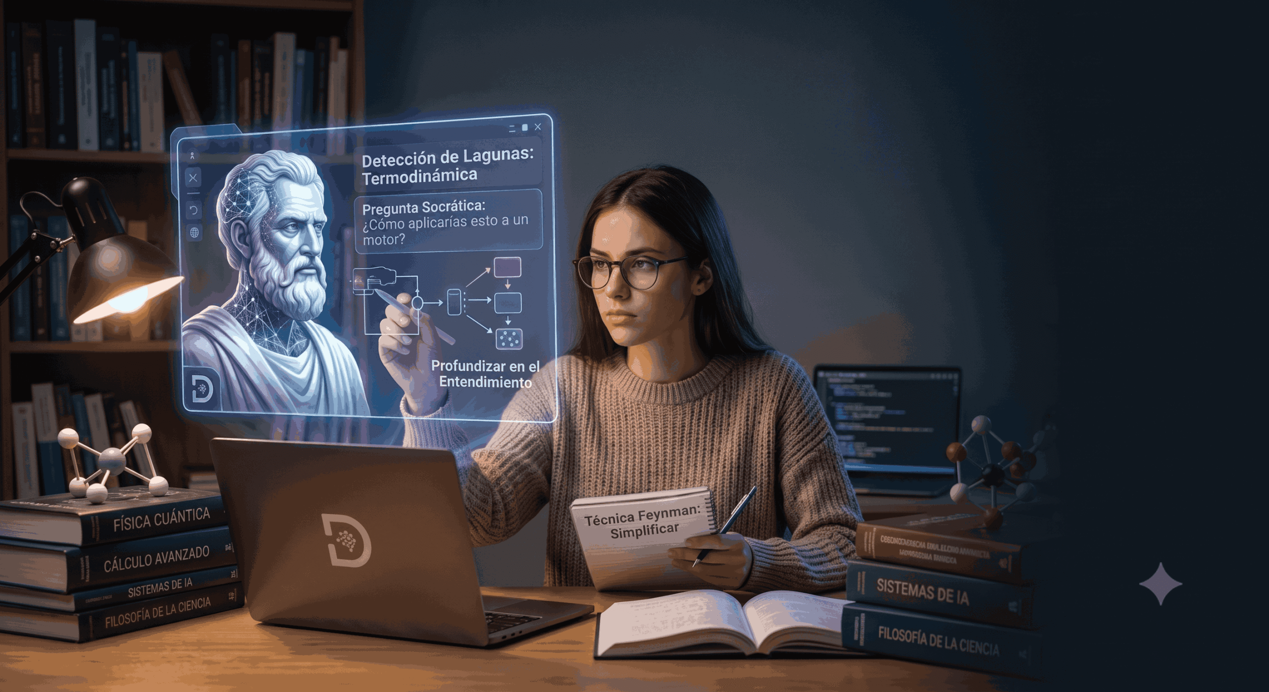 Domina Cualquier Tema Complejo: El Prompt Definitivo de la Técnica Feynman con IA